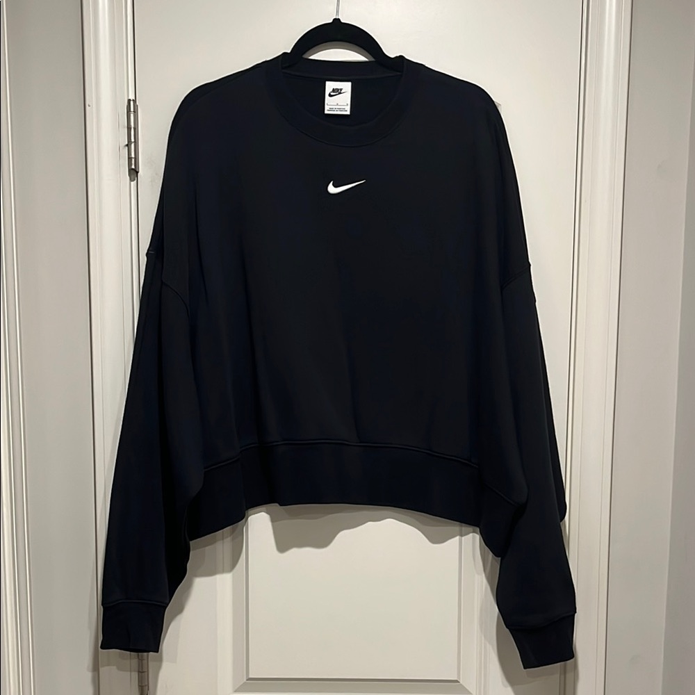 Nike Sportswear Phoenix Fleece Women's Black Sweatshirt